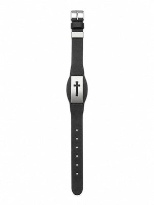 Black Leather Bracelet
