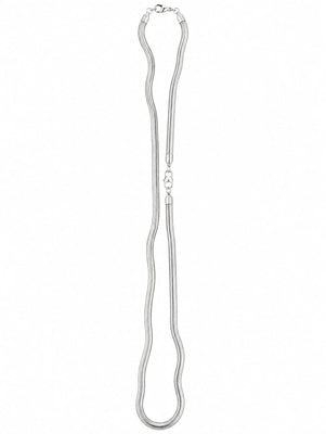 Silver Snake Necklace