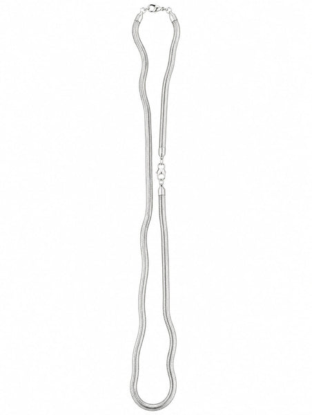 Silver Snake Necklace